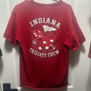 Indiana Hoosiers Tailgate Crew Red T-Shirt